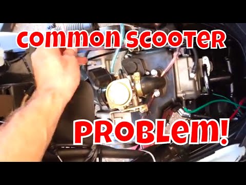 Chinese scooter maintenance upgrade : fuel line