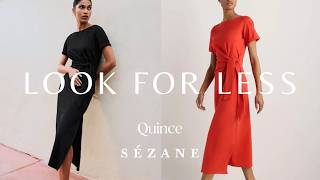 Sézane Pippa Dress vs Quince Dupe | Is the Viral Dress Worth It