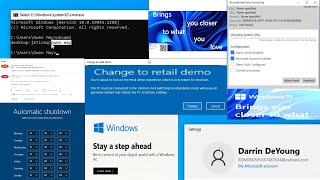 Messing with Windows Retail Mode