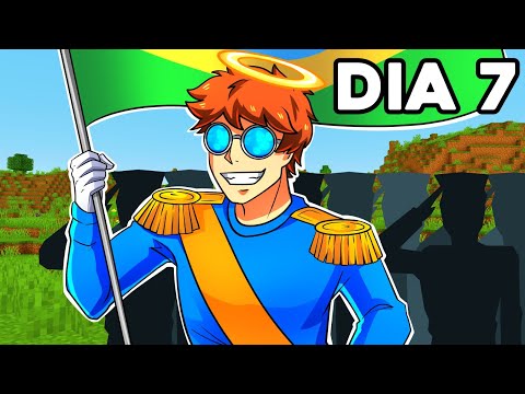 PASSEI 100 DIAS sendo um DITADOR no MINECRAFT - O FILME