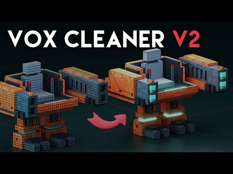 Vox Cleaner V2 - Tutorial  |  FREE Blender add-on!