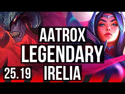 AATROX vs IRELIA (TOP) | 20/2/12, Legendary | KR Master | 25.19