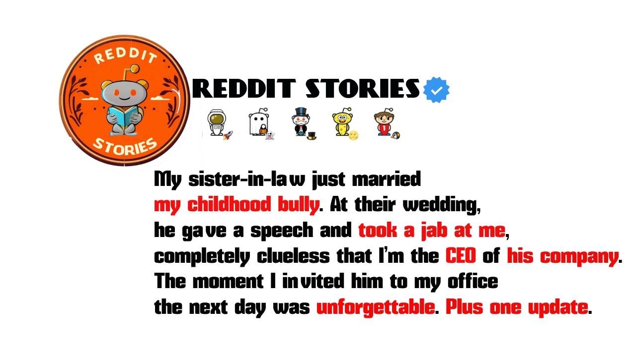 My sister-in-law married my childhood bully, who mocked me at their wedding, not knowing I'm his CEO