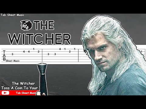 The Witcher - Toss A Coin To Your Witcher (Jaskier Song) Guitar Tutorial Video