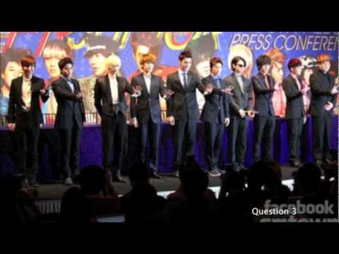 110803 Super Junior Press Conference Q3