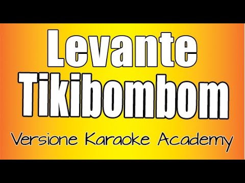 Levante - Tikibombom (Versione  Karaoke Academy) Sanremo 2020