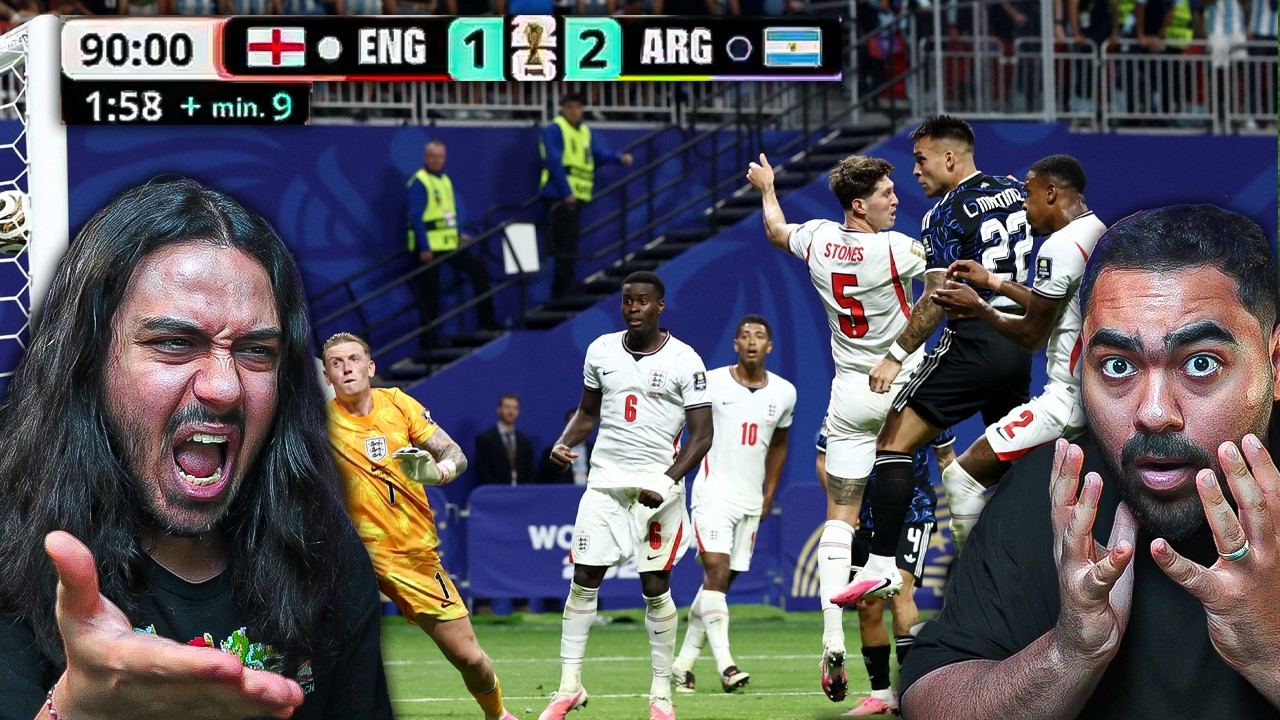 ردة فعل كاره لمسي vs عاشق ميسي | الارجنتين 2-1 انجلترا ريمونتادا تاريخية كاس الع