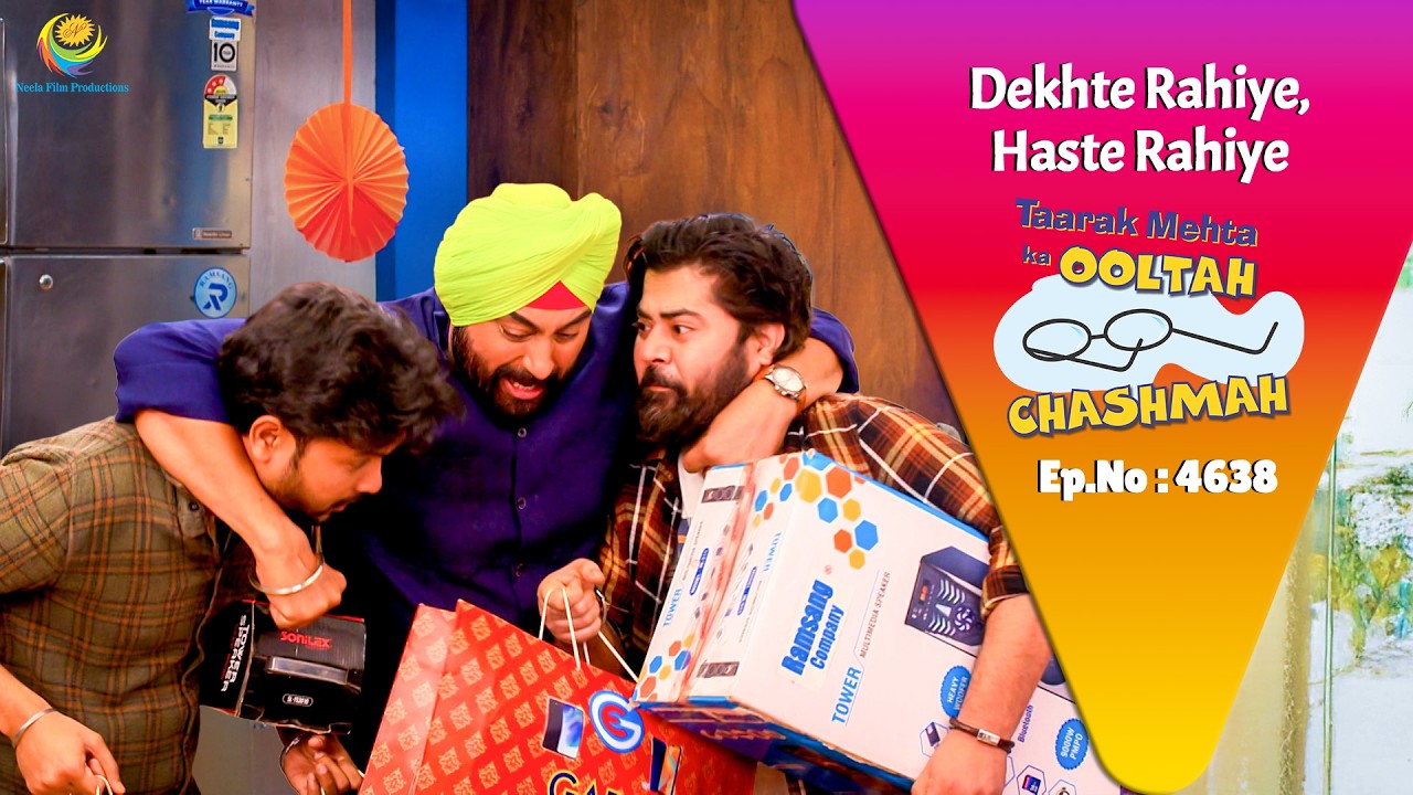 NEW! Ep 4638 - Gada Electronic me ho Gayi Chori! | Taarak Mehta ka Ooltah  Chashmah