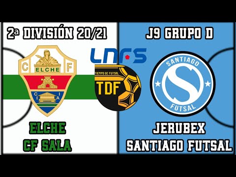 SEGUNDA DIVISIÓN J9, GRUPO D (2020/2021). Elche CF Sala vs Jerubex Santiago Futsal