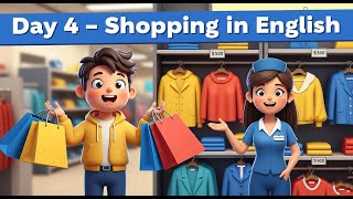 Day 4 – English Conversation for Shopping | Speak English Confidently
