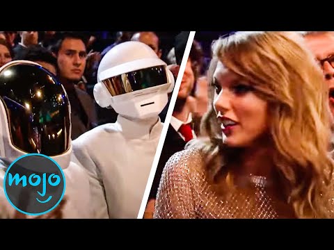 Top 10 Celeb Reactions to Losing at Awards Shows