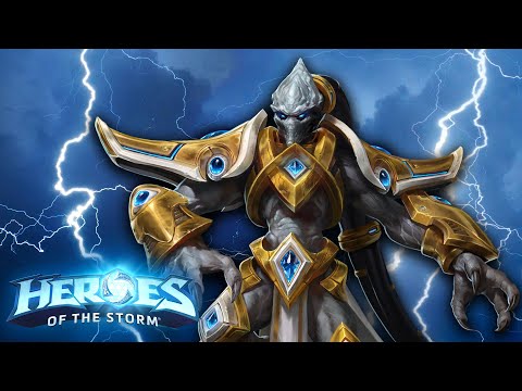 Tassadar Conjures Up Devastating Storms! | Heroes of the Storm (Hots) Tassadar Gameplay
