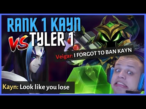 Tyler1 Forgot to Ban Kayn You Won't Believe What Happens Next 😉 - League of Legends
