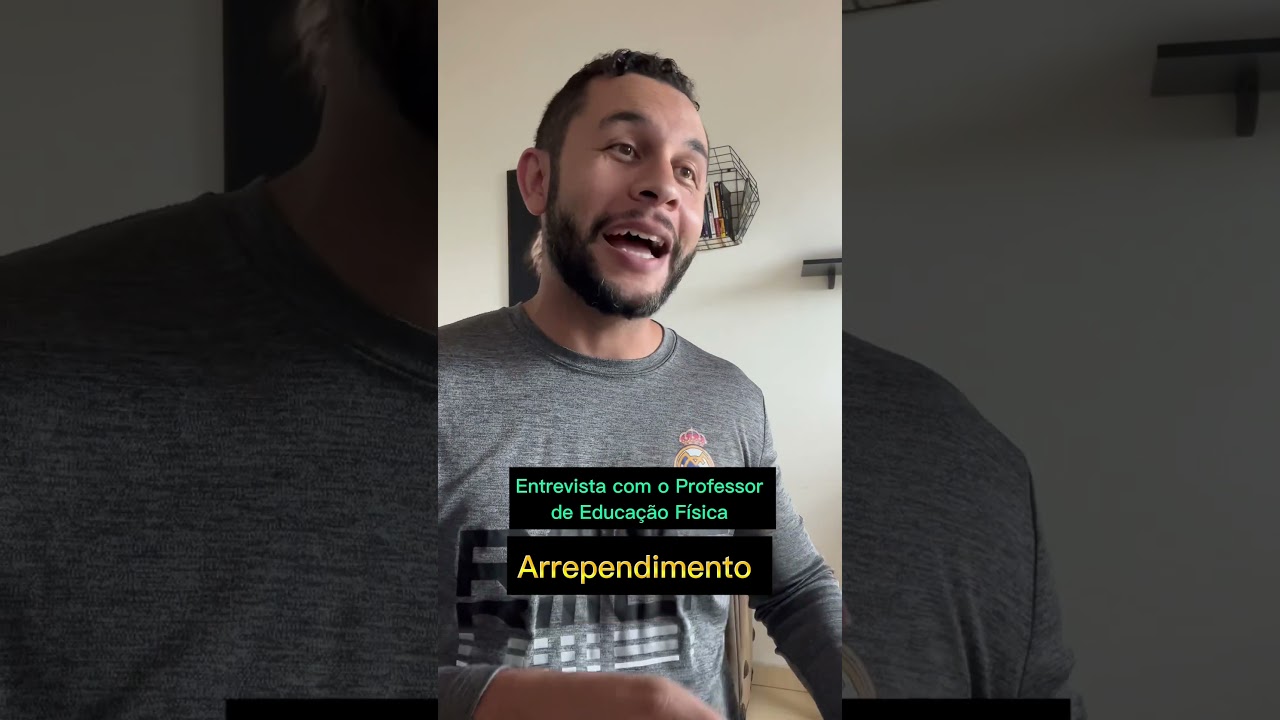 Entrevista como professor de Educação Física