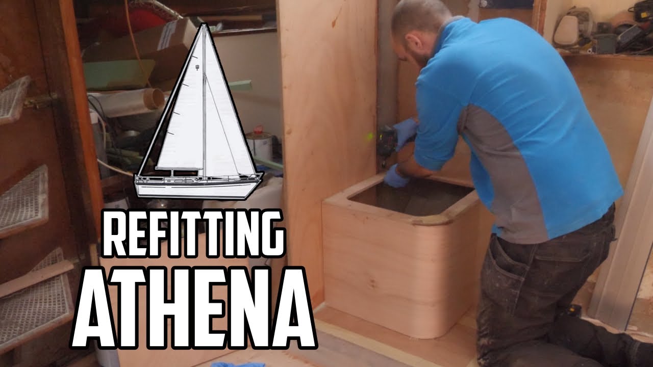 Sail Life - Shower seperation & nav station - DIY boat restoration