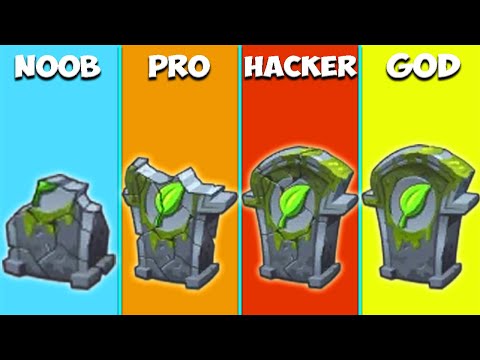 Pvz 2 Challenge - All Plants 3 POWER-UP vs 99 Arena Gravestones -  Which Plant's Can Win?