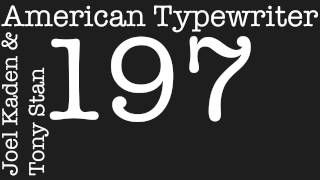 American Typewriter Ident Idea 1