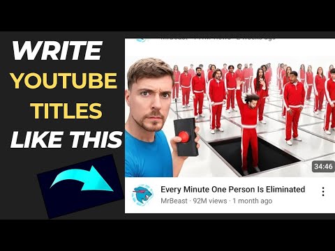Boost Views! YouTube Title Writing with ChatGPT