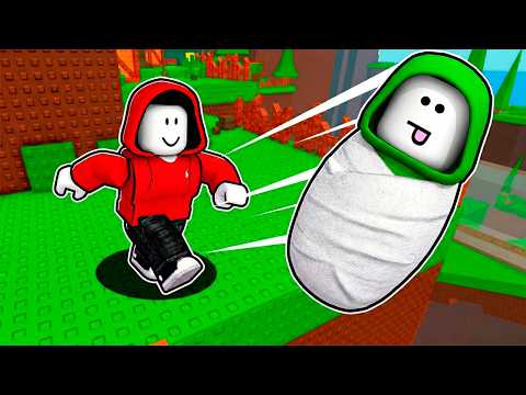 JJ Kicks Baby Mikey in Roblox... Maizen