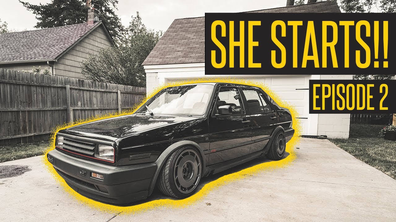 1991 Volkswagen Jetta MK2 - SHE STARTS!!!