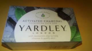 Soap / Yardley Activated Charcoal Nourishing Bath Bar / Business product