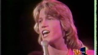 Andy Gibb  - Love Is Thicker Than Water Love  American Bandstand 1976