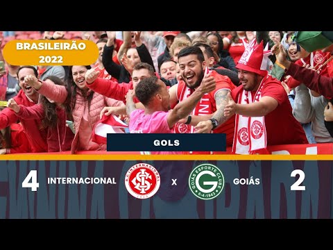 INTERNACIONAL 4 X 2 GOIÁS | GOLS | 31ª RODADA BRASILEIRÃO 2022