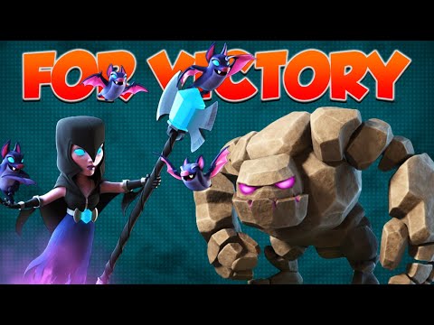 POWERFUL GOLEM LIGHTNING DECK in CLASH ROYALE!