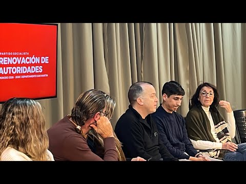 RENOVACIÓN DE AUTORIDADES DEL PS EN  EL DPTO. SAN MARTÍN 