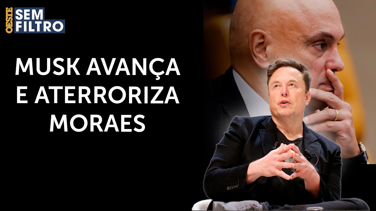 Musk e Paulo Figueiredo discutem sanções econômicas contra Moraes por meio da Lei Magnitsky