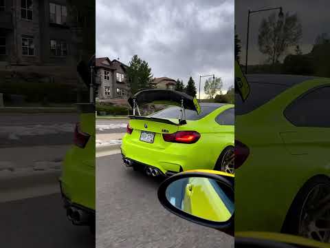 Active Aero Wing on BMW M4