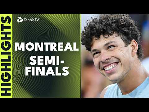 Tien Takes On Shelton, Jodar Plays Nakashima | Montreal 2026 Semi-Final Highlights