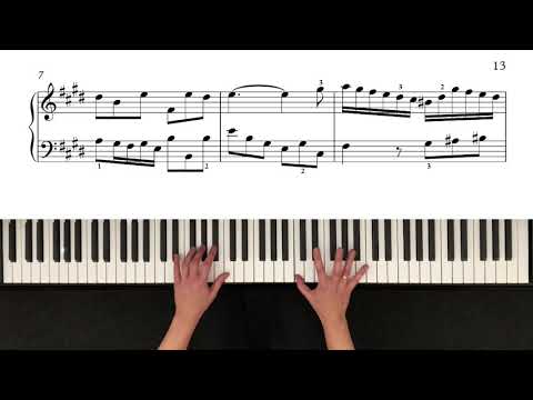 Bach - Gigue from French Suite No. 6 - Performed by Melaniia Makarevych