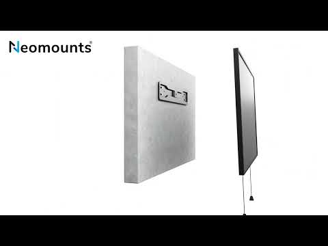 Neomounts LED-W400BLACK Wandhalterung video preview