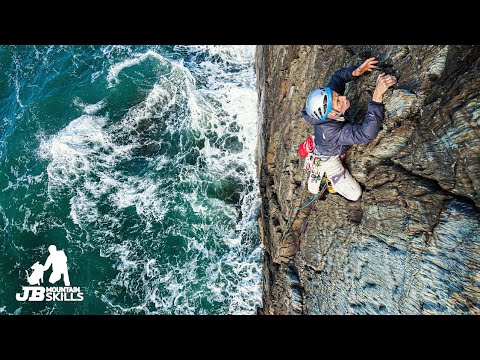 Cheating your way up a rope, using a Prusik & an ATC Guide plate to ascend, for self rescue.