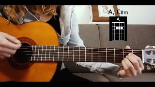My Immortal - Evanescence - Guitar Chords - Easy Tutorial - Play Along - Acoustic