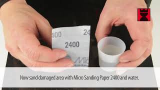 Repair Caesar Stone Benchtops with Repairlux System