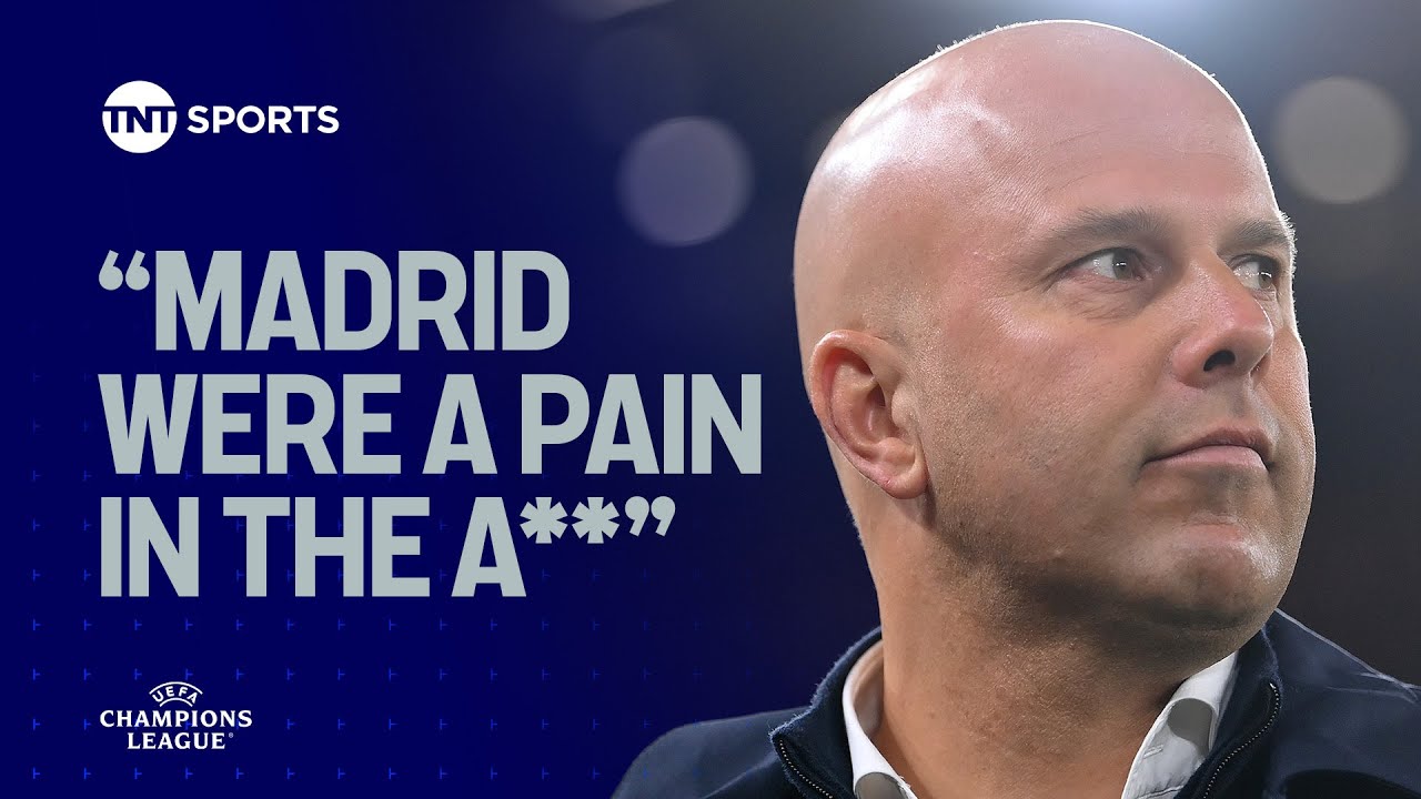Arne Slot over the moon after Liverpool put Real Madrid to the sword in the Champions League 🔴 #UCL
