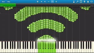 WI-FI Synthesia MIDI Art WI-FI Synthesia MIDI Art