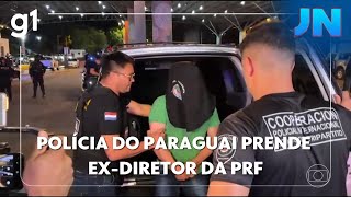 JN: Polícia do Paraguai prende ex-diretor da PRF, Silvinei Vasques, condenado na trama golpista