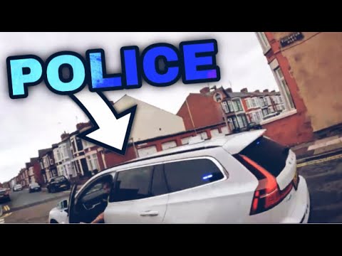 Police Chased Me In Liverpool On My 1000w 48V Electric Bike!!!