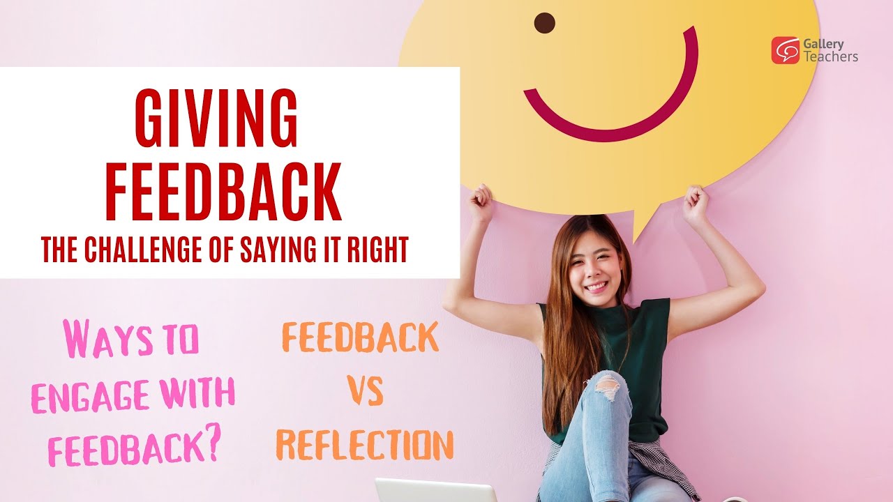 What is the relationship between feedback and reflection? | Question Time | TEFL Top Tips