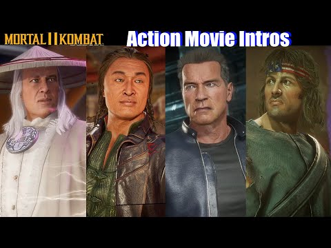 MK11 Movie Character Dialogues - Mortal Kombat 11 Intros