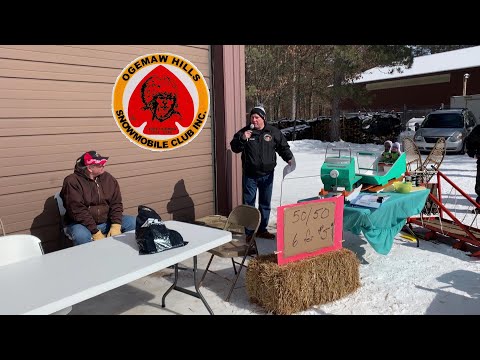 Ogemaw Hills Snowmobile Club 54th Anniversary & 10th Vintage Sled Show/Ride WELCOME video