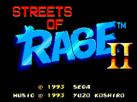 Streets of Rage 2 Master System