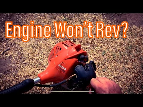 Echo Trimmer Bogging No Power Spark Arrester