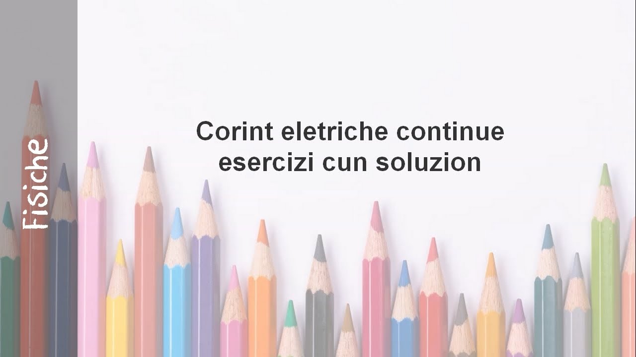 2021FISP1 - Corint eletriche continue