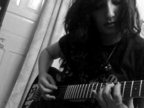 Shivangi Katoch :Papa Roach - Last resort (ESP Guitar cover)