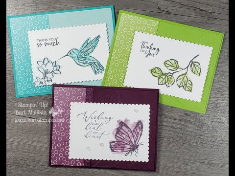 Create Gorgeous Cards Using the Same Layout - A Touch of Ink