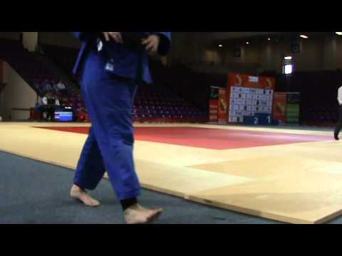 Warsaw Judo Open 2014 Final kobiet U20W+78kg  Anna ZAŁĘCZNA vs  Aleksandra KHOMYN